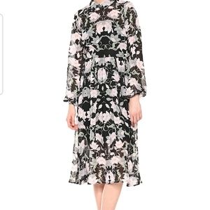 Avec Les Filles floral dress